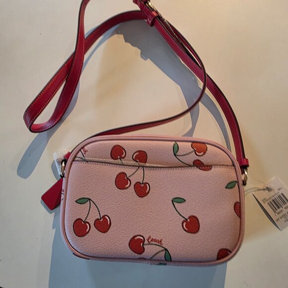 Coach Heart Cherry Mini Jamie Camera Bag - Picture 2 of 5
